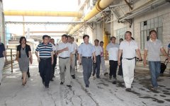 滄州領導班子去圣捷污水處理廠調(diào)研 滄州領導班子去圣捷污水處理廠調(diào)研